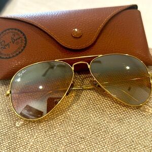Ray-Ban aviator sunglasses